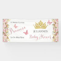 Kroon | Butterflies Floral Princess Baby shower