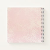 Kroon | Butterflies Floral Princess Baby shower vo Notitieboek (Achterkant)