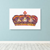 Kroon Canvas Afdruk (Insitu (Houten vloer))