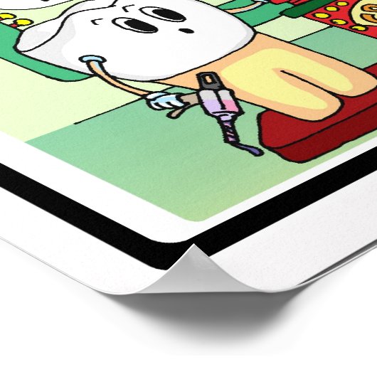 Kroon dat Tooth Print (Hoek)