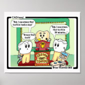 Kroon dat Tooth Print (Voorkant)