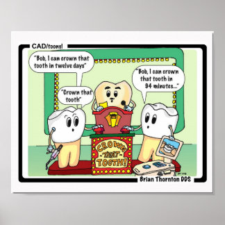 Kroon dat Tooth Print