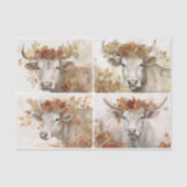 Kroon der bladeren tissuepapier (Voorkant)