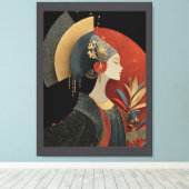 KROON ELEGANTIE #2 CANVAS AFDRUK (Insitu (Houten vloer))