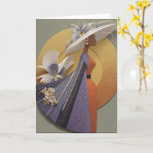 KROON ELEGANTIE #3 KAART (Gele Bloem)