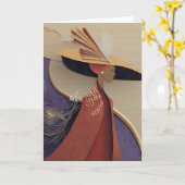KROON ELEGANTIE #4 KAART (Gele Bloem)