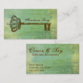 kroon en belangrijke legante Visitekaartjes II (Voorkant / Achterkant)