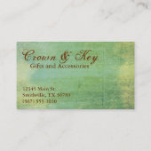 kroon en belangrijke legante Visitekaartjes II (Achterkant)