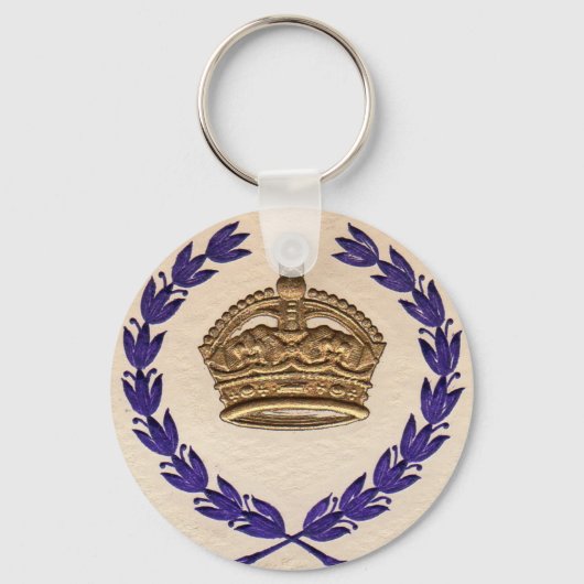 kroon en garland sleutelhanger (Voorkant)