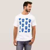 Kroon en Hart T-shirt (Voorkant volledig)