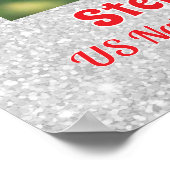Kroon en lint-pagina banner poster (Hoek)