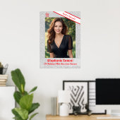 Kroon en lint-pagina banner poster (Thuiskantoor)
