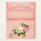 Kroon en Rozen Roze Planner (Achterkant)