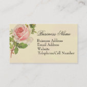 Kroon en rozen visitekaartje (Achterkant)