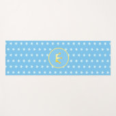 Kroon en ster patroon yogamat (Voorkant (horizontaal))