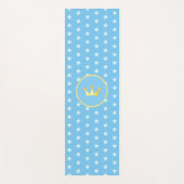 Kroon- en Sterpatroon Yogamat (Voorkant)
