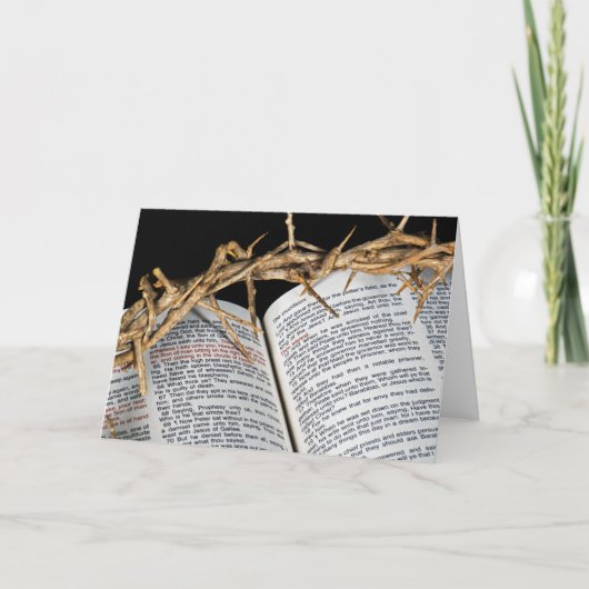 Kroon Feestdagen Kaart (Voorkant)