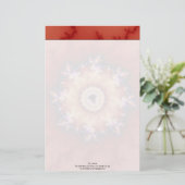 Kroon - Fractal Briefpapier (Staand voorkant)