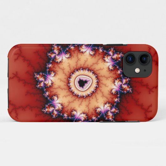 Kroon - Fractal Case-Mate iPhone Case (Achterkant (horizontaal))
