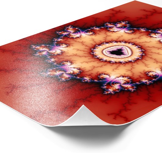 Kroon - Fractal Foto Afdruk (Hoek)