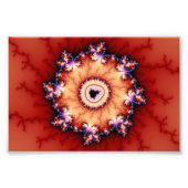 Kroon - Fractal Foto Afdruk (Voorkant)