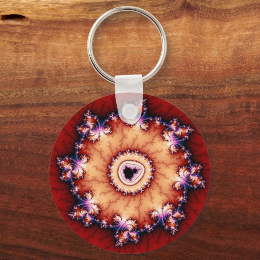 Kroon - Fractal Sleutelhanger (Voorkant)