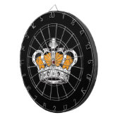 Kroon - Geel Dartbord (Voorkant Rechts)