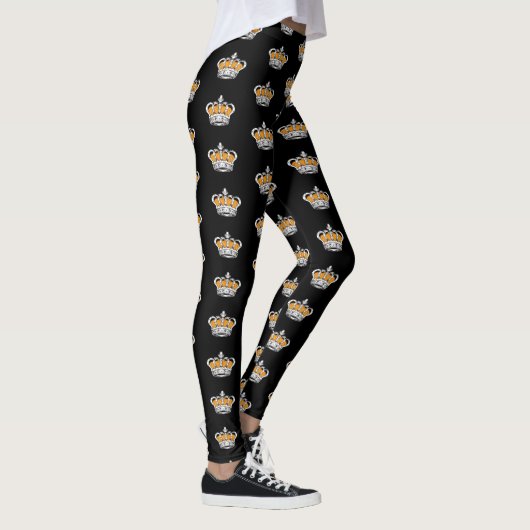 Kroon - Geel Leggings (Rechts)