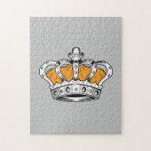 Kroon - Geel Legpuzzel (Verticaal)