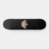 Kroon - Geel Persoonlijk Skateboard (Horizontaal)