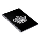 Kroon - grijs notitieboek (Rechterzijde)