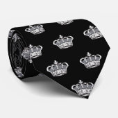 Kroon - grijs stropdas (Opgerold)