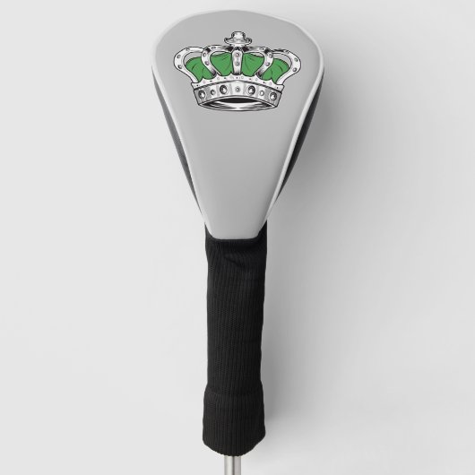 Kroon - Groen Golfheadcover (Voorkant)