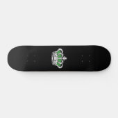 Kroon - Groen  Persoonlijk Skateboard (Horizontaal)