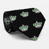 Kroon - groen stropdas (Opgerold)