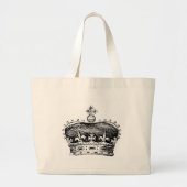 Kroon Grote Tote Bag (Voorkant)