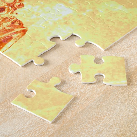 Kroon in goud legpuzzel (Zijkant)