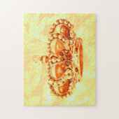 Kroon in goud legpuzzel (Verticaal)