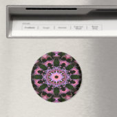 Kroon in Roze... Magneet (Insitu (Vaatwasser))