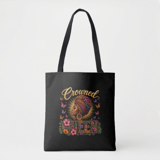 Kroon Koningin Dames Tote Tas (Voorkant)