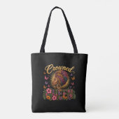 Kroon Koningin Dames Tote Tas (Achterkant)