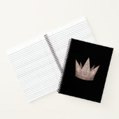 Kroon, koningin notitieboek (Binnen)