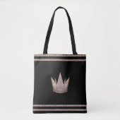 Kroon, koningin tote bag (Voorkant)