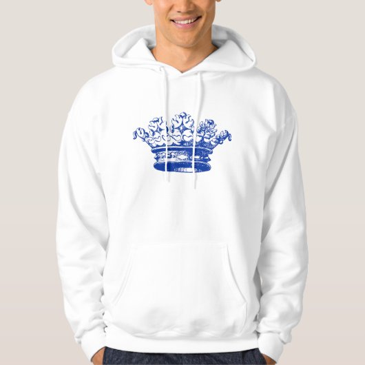  kroon - marine hoodie (Voorkant)