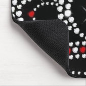 Kroon met Bling Mousepad Muismat (Hoek)