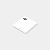  kroon met kleur van schaakstukken post-it® notes (Schuin)