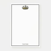 kroon met kleur van schaakstukken post-it® notes (Voorkant)