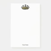  kroon met kleur van schaakstukken post-it® notes (Voorkant)