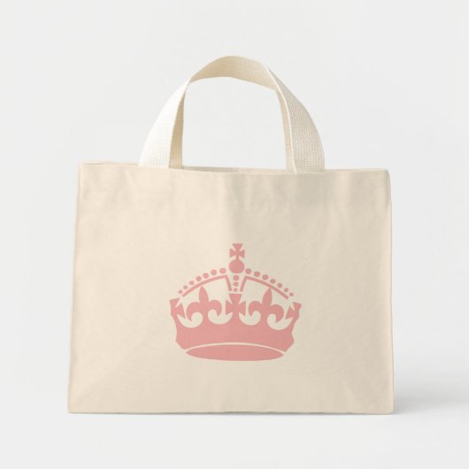 kroon mini tote bag (Voorkant)