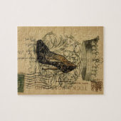  kroon mode koningin stiletto legpuzzel (Horizontaal)